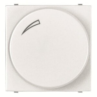 Механизм электронного поворотного светорегулятора для люминесцентных ламп 700 Вт, 0/1-10 В, 50 мА, двухмодульный, альпийский белый ABB 2CLA226090N1101