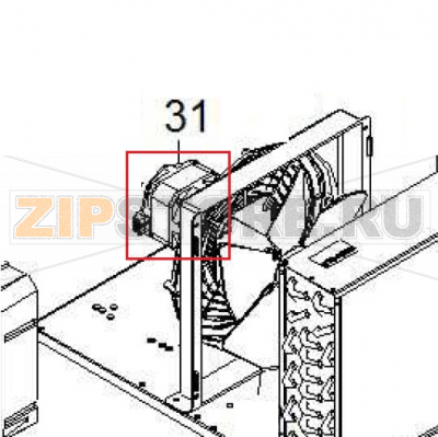 Fan motor Sagi FD70B Fan motor Sagi FD70BЗапчасть на деталировке под номером: 31Название запчасти на английском языке: Fan motor Sagi FD70B 