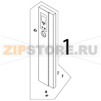 Gr. cruscotto con scheda el. tastiera Angelo Po FX201G3