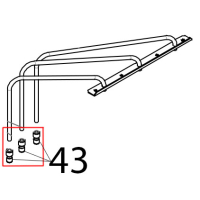 Raccordo intermedio in plastico 10 - 8 Tecnoeka KF 1010 A UD