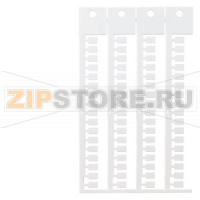 inscription label, front, vertical, terminal width: 5 mm, H: 7 mm, white Siemens 8WA8348-2AY