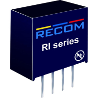 Преобразователь напряжения DC/DC 5 В, 400 мA, 2 Вт Recom RI-0505S/P