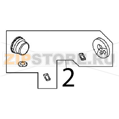 Kit soffiante Angelo Po FX201G3 Kit soffiante Angelo Po FX201G3Запчасть на деталировке под номером: 2