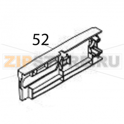 Rear i/f panel (RS232C) Sato CG412TT Rear i/f panel (RS232C) Sato CG412TTЗапчасть на деталировке под номером: 52Название запчасти на английском языке: Rear i/f panel (RS232C) Sato CG412TT.