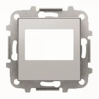 Накладка для цифрового FM-радио и/или механизма (блока) ДУ, серебристый алюминий ABB 2CLA856800A1301