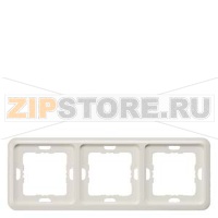DELTA PROFIL СЕРЕБРЯНЫЙ ЗАЩИТНАЯ КРЫШКА 3-МЕСТНАЯ 222X80MM Siemens 5TG1773