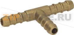 HOSE END FITTING CONNECT. T 3-WAYø 10 mm 
