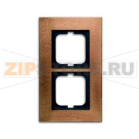 Рамка двухместная, бронза ABB 23075.82