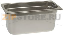 СЛИВНОЙ ЛОТОК ИЗ НЕРЖ. СТАЛИGN 1/3 325X175XH150 ММ 