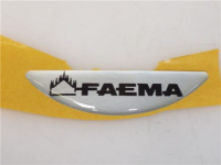 TARGHETTA ADESIVA FAEMA