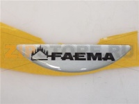 TARGHETTA ADESIVA FAEMA