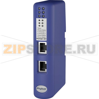 Шлюз сетевой 24 В/DC, CAN, Profinet-IRT, USB, Ethernet, 1 шт Anybus AB7328 