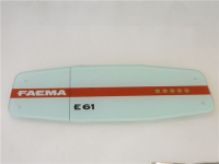 VETRO SERIGRAFATO E61 2 GRUPPI