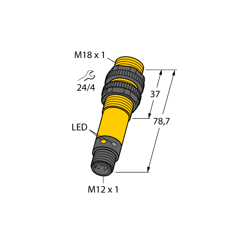 Датчик фотоэлектрический Turck S18RW3DLQ 