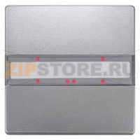 Одна пара клавиш, светодиод состояния, платиновый металлик Siemens 5WG1285-2DB43