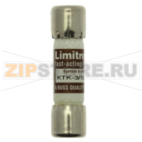 Предохранитель, 25 A, AC 600 В, 100 кА, 10x38 мм, UL, CSA, быстродействующий Eaton LIMITRON FAST