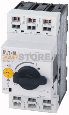 Автоматический выключатель защиты двигателя 12А, 3 полюса Eaton PKZM0-12-C 