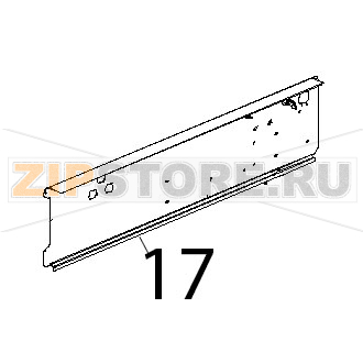 Portacomponenti inox Unox XVC 515G Portacomponenti inox Unox XVC 515GЗапчасть на деталировке под номером: 17