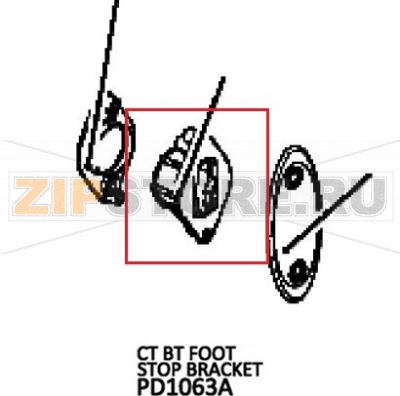 Ct Bt foot stop bracket Unox XB 893 Ct Bt foot stop bracket Unox XB 893Запчасть на деталировке под номером: 111Название запчасти на английском языке: Ct Bt foot stop bracket Unox XB 893