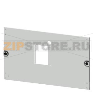 SIVACON S4 Masking frame SENTRON 3VA 3VA20 (up to 100 A) 3VA21 (up to 160 A) 3VA22 (up to 250 A) 4-pole Mounting position horizontal withdrawable connection Number of switches 1 Height 300 mm Width 600 mm Siemens 8PQ2030-6BA26 