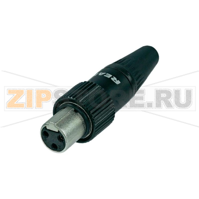 Разъем уменьшенный, XLR Rean AV RT3FCT-B 