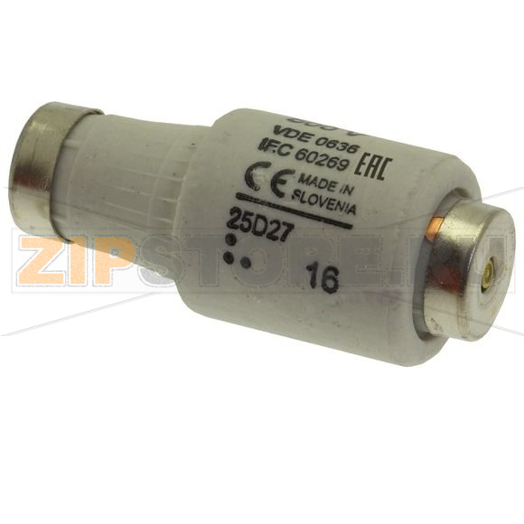 Предохранитель, 35 A, AC 500 В, 50 кА, D2, gL/gG, IEC с задержкой Eaton FUSE 35A D11/E27 GL 500V 