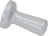 ARM KNOB SILVER ø 34x88 mm PITCH M10x1.5