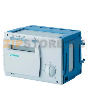 RVD120-C - Контроллер, 3 запрограммированных типа систем, инструкции на языках bg, cs, el, pl, ro, ru Siemens RVD120-C 