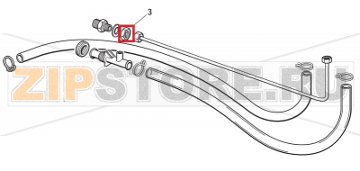 Mutter Scotsman AF 80   Mutter Scotsman AF 80Запчасть на сборочном чертеже под номером: 3Название запчасти Scotsman на немецком&nbsp;языке: Mutter Scotsman AF 80