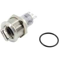Переключатель поворотный 250 В, 5 А, 1x90°, 2 позиции, IP40 TRU Components TC-GQ22-A-11X/21/S203