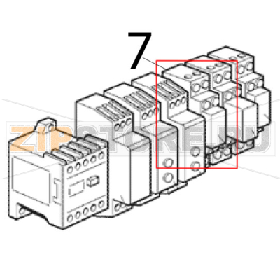 Kit relay and relay socket Scotsman MAR 78 SPLIT Kit relay and relay socket Scotsman MAR 78 SPLITЗапчасть на деталировке под номером: 7