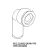 90°C curved drain pipe Unox XBC 405