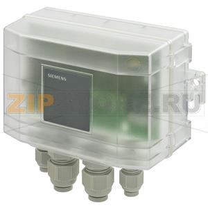 QBM3700-25/MO - Modus differential pressure sensor with I/O extension, 1 x 2500 Pa Siemens QBM3700-25/MO 