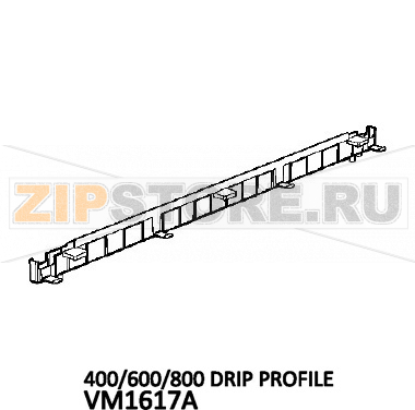 400/600/800 Drip profile Unox XBC 405E 400/600/800 Drip profile Unox XBC 405EЗапчасть на деталировке под номером: 23Название запчасти на английском языке: 400/600/800 Drip profile Unox XBC 405E