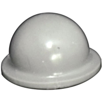 Ножка приборная 9.6х5.4 мм, клейкая, серая, 1 шт Toolcraft PD2055G