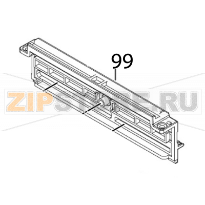 Rack case Sato CT408LX TT Rack case Sato CT408LX TTЗапчасть на деталировке под номером: 99Название запчасти на английском языке: Rack case Sato CT408LX TT.