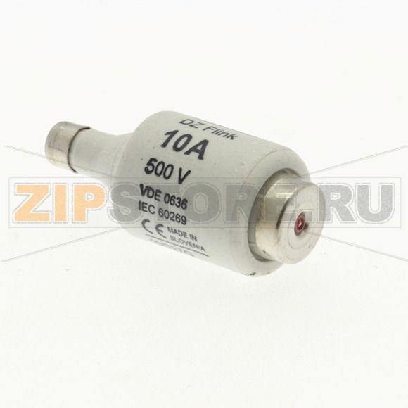 Предохранитель, 10 A, AC 500 В, 50 кА, D2, gR, IEC быстродействующий Eaton FUSE 10A DII/E27 500VAC 
