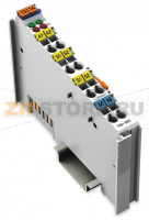 2-канальный аналоговый выход; 0/4 – 20 мA; 16 бит; 6 - 18 В пост.тока; светло-серые Wago 750-563