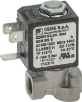 ЭЛЕКТРОМАГ. КЛАПАН CEME 2 ХОДА Ø 1/8F120В