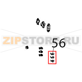 Raccordo a gomito con j. guest Unox XBC 905 Raccordo a gomito con j. guest Unox XBC 905Запчасть на деталировке под номером: 56