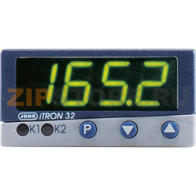 PID-регулятор температуры, от -200 до +1820°C, 3 А, 1 шт JUMO iTRON 32 