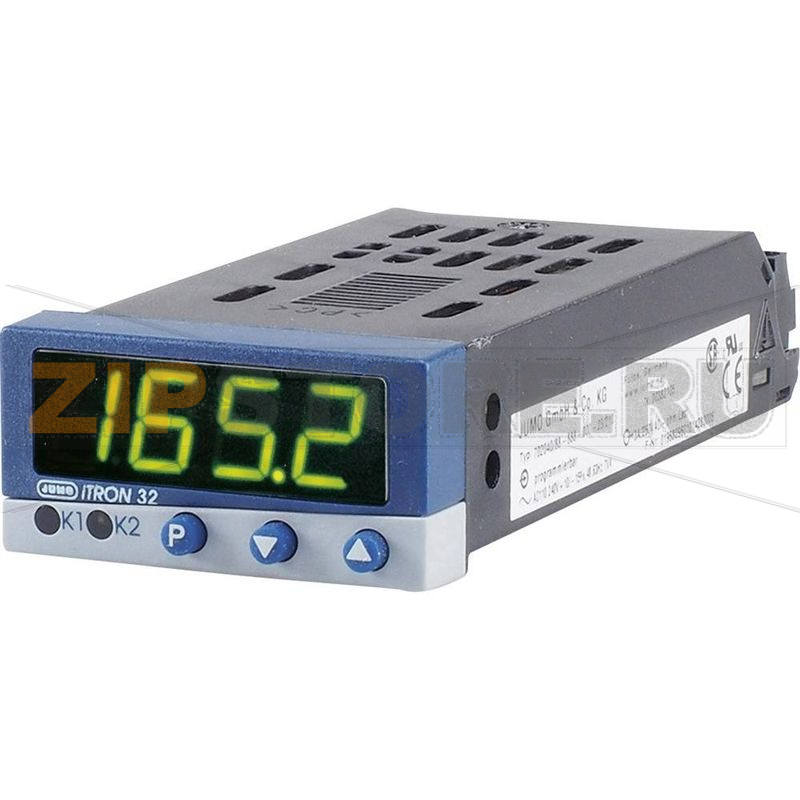 PID-регулятор температуры, от -200 до +1820°C, 3 А, 1 шт JUMO iTRON 32 