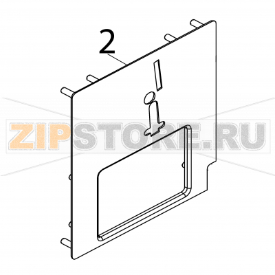 Coin slot plate compl. Fagor LA-18 TP2 E Coin slot plate compl. Fagor LA-18 TP2 EЗапчасть на деталировке под номером: 2Название запчасти Fagor на английском языке: Coin slot plate compl. LA-18 TP2 E.