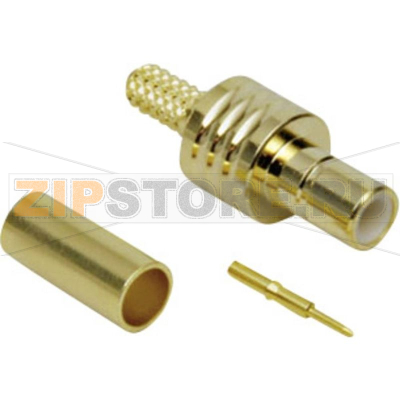 Разъем SMB, 50 Ом, 1 шт TRU Components 1579398 