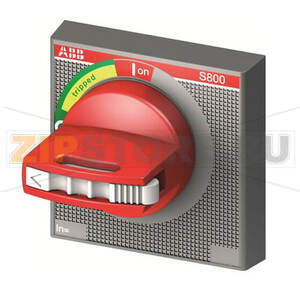 Рукоятка S800-RHE-EM, красная ABB 1SDA060151R0001 