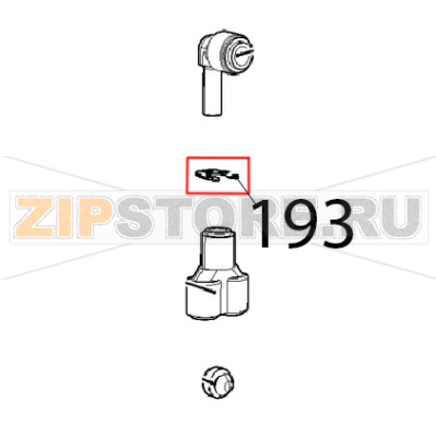 Clip blocca pinzetta raccordi Ø: 8 Unox XBC 615EG Clip blocca pinzetta raccordi Ø: 8 Unox XBC 615EGЗапчасть на деталировке под номером: 193