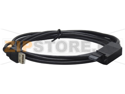 Кабель для конфигурирования; USB-коннектор; Длина: 2,5 м; черные Wago 750-923 