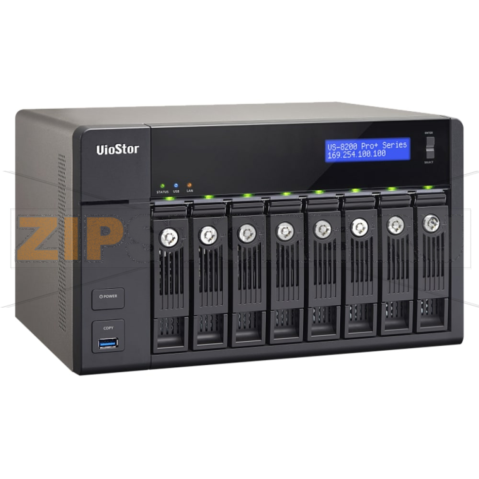 Сервер IP-видеонаблюдения QNAP VS-8224-PRO-PLUS 