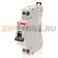 Выключатель дифференциального тока, автоматический, DSN201 C10 A30 ABB 2CSR255150R1104