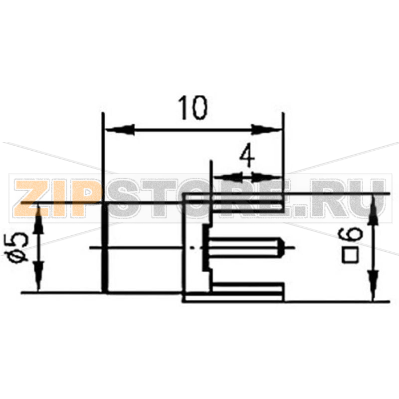 Разъем MCX, 50 Ом, 1 шт Telegärtner J01271A0131 